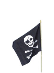 Vlajka pirátská 30x45 cm